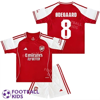 Детская футбольная форма ØDEGAARD 8 Арсенал 2026 Home 155-165 см (set44311-129332-4)