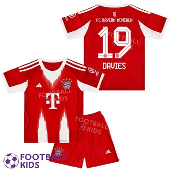 Детская футбольная форма DAVIES 19 Бавария Мюнхен 2025-2026 Home 155-165 см (set4433-130382-4)