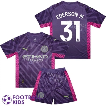 Форма воротарська EDERSON M. 31 Манчестер Сіті 2022-2023 Goalkeeper 125-135 см (set3429-121370-4)
