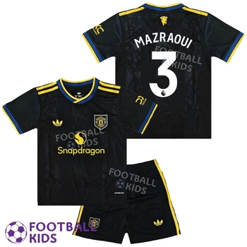Детская футбольная форма MAZRAOUI 3 Манчестер Юнайтед 2026 Third 155-165 см (set44791-132830-4)