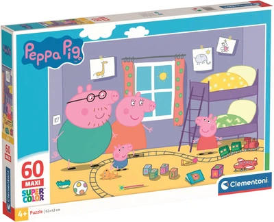 Пазл Clementoni Peppa Pig серия MAXI 60 элементов (26438) (8005125264384)