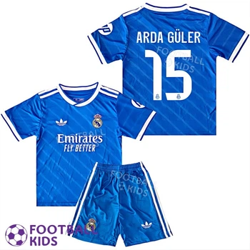 Детская футбольная форма ARDA GÜLER 15 Реал Мадрид 2025-2026 Third 115-125 см (set4429-128456-4)