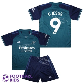 Детская футбольная форма G.JESUS 9 Арсенал 2023-2024 Third 135-145 см (set3434-121260-4)