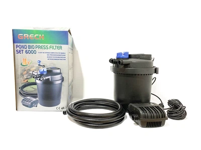 Фільтр напірний з насосом для ставка SunSun CPF-2500Т UV до 6000 л