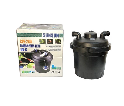 Напорный фильтр для пруда SunSun CPF-280 UV до 8000л