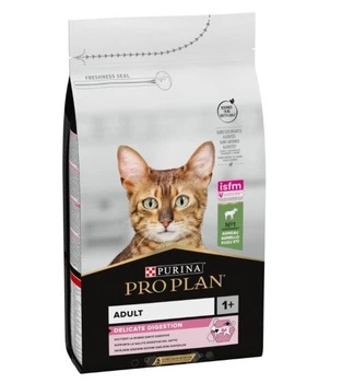 Сухой корм для кошек с чувствительным пищеварением Purina Pro Plan Cat Adult Delicate Digestion Lamb с ягненком 10 (кг)