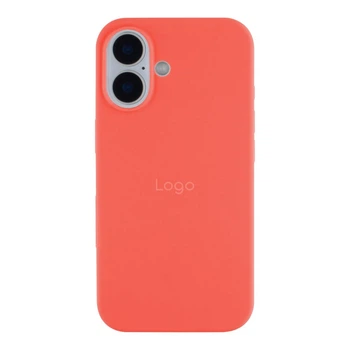 Чохол Silicone Case Full Size (AA) для iPhone 16 Колір 74.Pink Pomelo