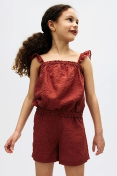 Шорти H&M 1282906-1 104см коричневий