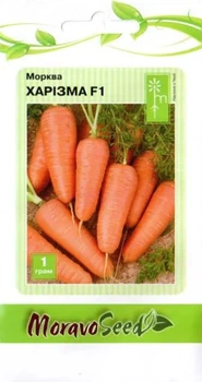 Насіння Морква Харізма F1 1 г Тирас Moravo Seed