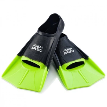 Ласты Aqua Speed Training Fins 137-38 5631 чорний, зелений 35-36 (5908217656315) (285375)
