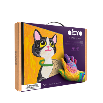 Картина по номерам “Кот” TМ ОКТО