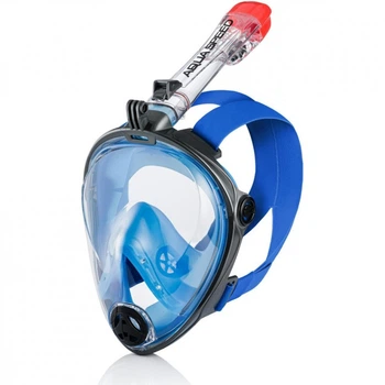 Маска для плавания Aqua Speed Spectra 2.0 7068 синій, чорний 247-01 S/M (5908217670687) (285285)