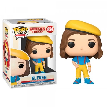 Фигурка Funko Pop Одиннадцать - Eleven №854 10 см Очень странные дела Загадочные обстоятельства Stranger Things Фанко Поп