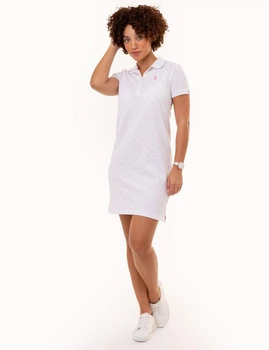 Сукня-поло U.S. Polo Assn. (786660678598) DOT POLO DRESS XS біла