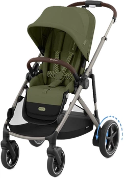 Прогулянкова коляска електрична Cybex eGazelle S Moss Green 525000169 (4063846511600)