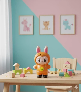 Игрушка антистресс сквиш Лабубу Labubu игрушка желтая 12 см
