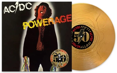 AC/DC - Powerage 1978/2024 (19658834601, 180 Gm., Gold) Columbia/sony Music/EU Mint Виниловая пластинка (art.245436)