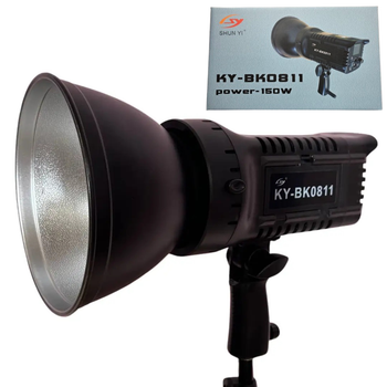 Постоянный студийный свет Profi-light KY-BK 0811 LED 150 Вт с пультом, 5600K, регулировка яркости, со штативом (0DB7C046E898)