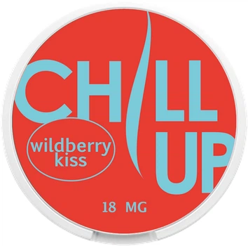 Безтабачные никотинсодержащие подушечки Chill UP Wildberry kiss 18 мг (4779056490207)