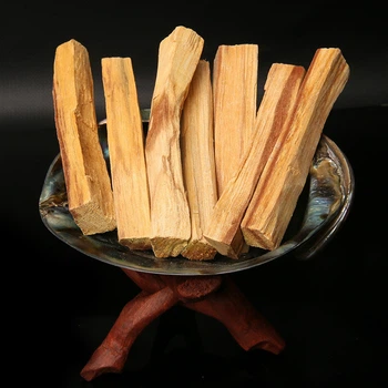 Подлинные натуральные перуанские полоски священного дерева Palo Santo 3 шт для йоги, медитации, ароматерапии 30 г