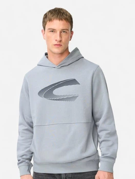 Худі чоловіче Camel Active Sweatshirt 409460-6W49-43 L Сіре (4063366117740)