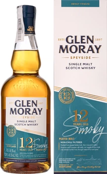 Виски Glen Moray Smoky 12 y.o. 0.7 л 46.3% (5060116326512)
