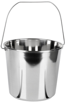 Відро харчове Orion сталеве Сріблясте 18 л (8592381088965)