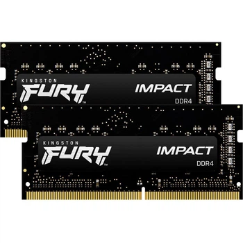 Модуль памяти Kingston Fury DDR4 64Gb (2x32) Impact 3200 MHz Sodimm (KF432S20IBK2/64)