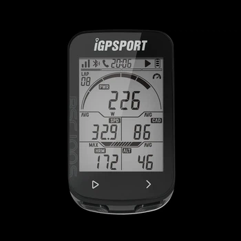 Велокомп'ютер Igpsport BSC100 GPS – чорний. Синхронізація зі Strava, підтримка датчиків