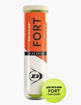 М'ячі для великого тенісу Dunlop Fort clay court 4ball