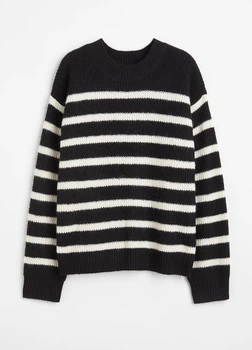 Светр в складі з вовною H&M 1082853013c42 XXL комбінований (100002532)
