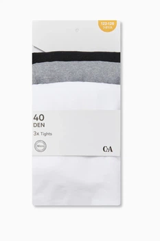 Комплект колготок 40ден (3 пары) C&A 2232011c43 122-128см комбинированный (100001489)