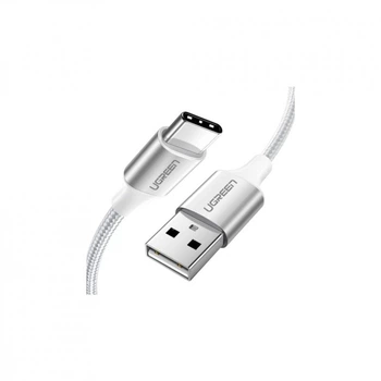 Дата кабель USB 2.0 AM to USB-C 3.0m 3.0A 18W US288 White Ugreen (60409) (321792)