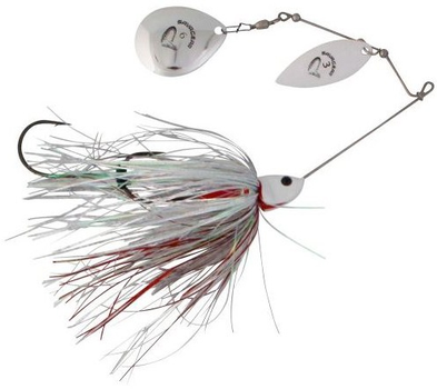 Спіннербейт Savage Gear Da'Bush 42 г 4 Білий Срібний Голографічний Полум'я (5706301421494)