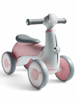 Детский беговел Vintage Scooter XS008 со светом и музыкой Розовый