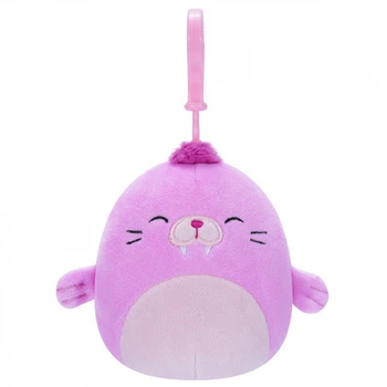 М'яка іграшка Squishmallows на кліпсі – Морж Пепе 9 см (SQCP00150) (266395)
