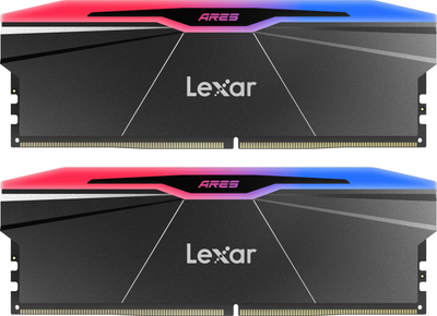Pamięć RAM Lexar DDR5-6000 32768MB PC5-48000 (Kit of 2x16384) ARES Gen2 RGB (LD5U16G60C28BR-RGD)