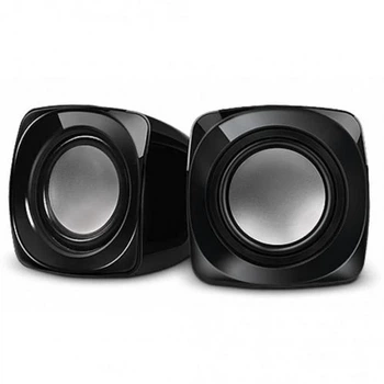Колонки 2.0 REAL-EL S-20 Black, 2 x 3 Вт, пластиковий корпус, живлення від USB