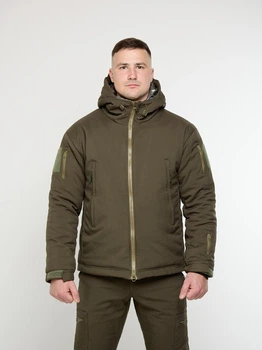 Куртка зимняя мужская UKM оливковая XL