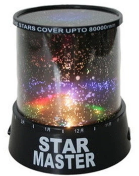 Светильник проектор звездного неба Ночник Star Master USB + адаптер 220В