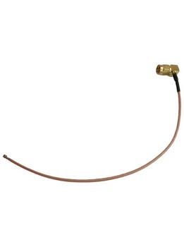 Пигтейл переходник SMA male (угловой) – IPX (U.FL) 20 см для антенн, FPV дронов, Wi-Fi, 4G, GPS