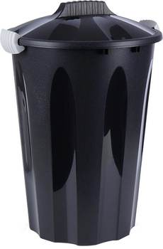 Kosz na śmieci Vilde plastikowy 40 l Czarny (8720573387613)