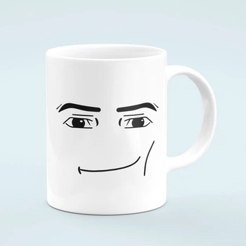Чашка Посмішка Roblox 330 мл Біла