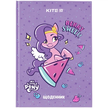 Дневник школьный твердый переплет Kite My Little Pony LP24-262-1, 67487