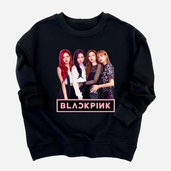 Дитячий світшот для дівчинки Спиногриз Black pink №10-00171 128 см Чорний (ROZ6501045273)