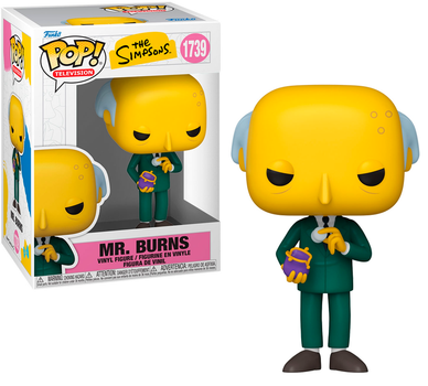Фигурка Funko Pop Фанко Поп Мистер Бёрнс Симпсоны The Simpsons Mr. Burns 10 см FP S MB 1739