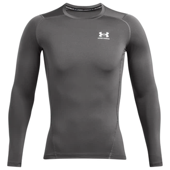 Лонгслів UA HG Armour Comp LS сірий Чол 1361524-025 SM
