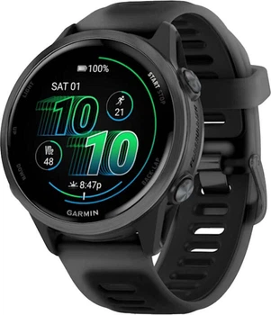 Смарт-годинник Garmin Forerunner 570 42mm Slate Gray Aluminum w. Translucent Black/Black Band (010-02970-00/40)