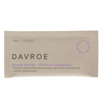 Тонирующий кондиционер для светлых волос Davroe Blonde Senses Platinum Conditioner 15 ml