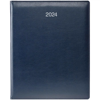Щотижневик датований 2024 Бюро Soft синiй BRUNNEN